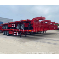 8 Axle Superlink flatbed semi trailer